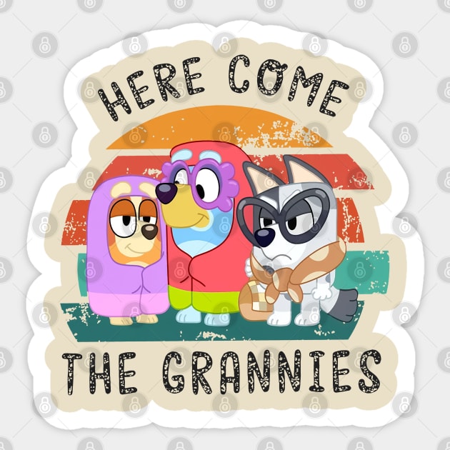 Kids The Grannies Sticker by Radenpatah